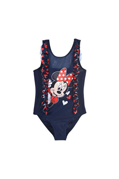 Minnie Mouse Costum de baie întreg cu 2 volane