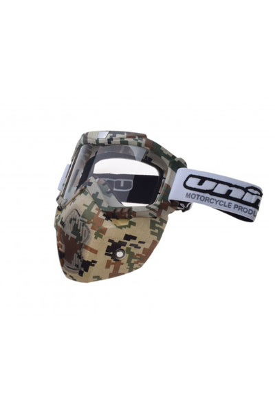 Unit Ochelari motocross/atv/enduro Unit, model masca, lentila clara, culoare ...