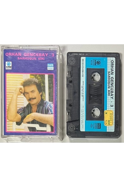 KervanPlak Orhan gencebay 3 one of the drunkard cassettes (paper print)