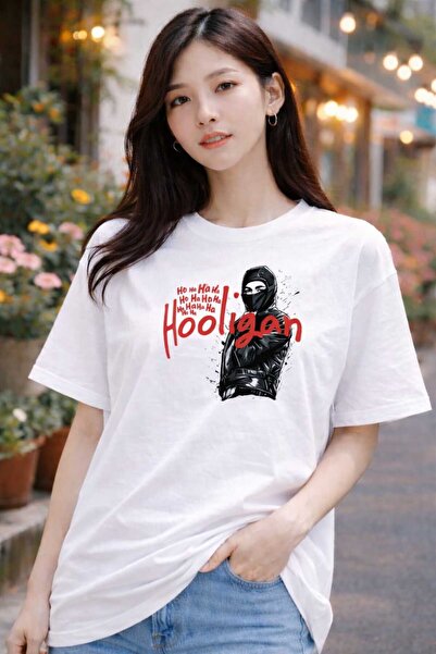 puolikuu Tricou oversize imprimat Arirang World Tour BTS