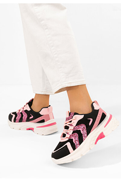 B T Shoes Αθλητικά παπούτσια με πλατφόρμα Odinea μαύρα