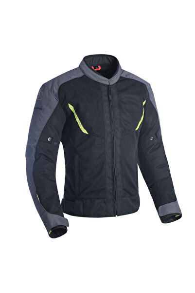 Oxford Delta 1.0 Air textile jacket, black/gray, L