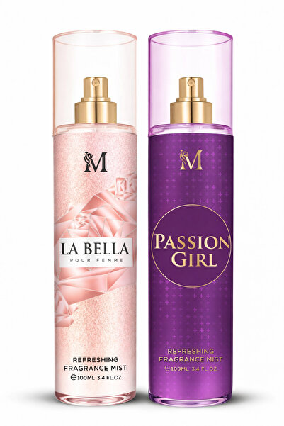 Montage Brands La Bella & Passion Girl Σετ Αναζωογονητικών Αρωματικών Μιστών ...