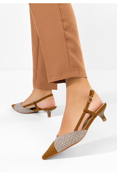 B T Shoes Γόβες slingback Mayuka ταμπά