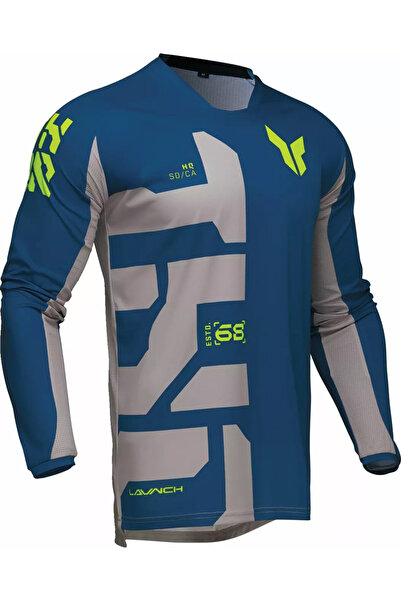 THOR LaunchMode Forge T-shirt, blue color, size S