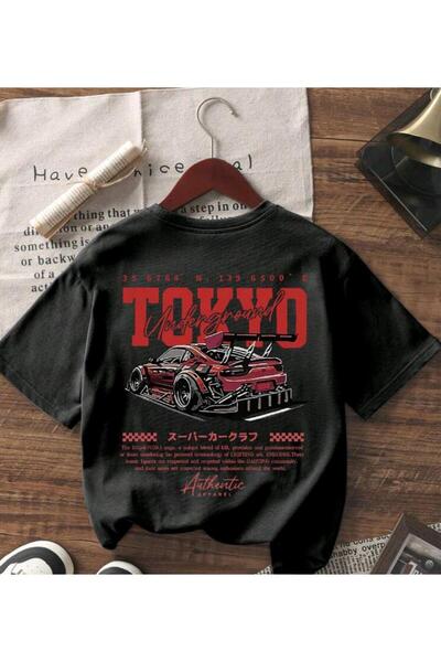 Lario Summer New Minimalist Fashion Funny Half Car Casual Crewneck Oversize T...