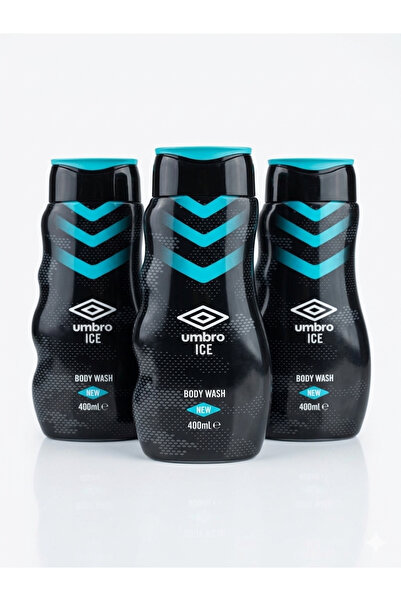 UMBRO Ice gel de shower 400 ml x3