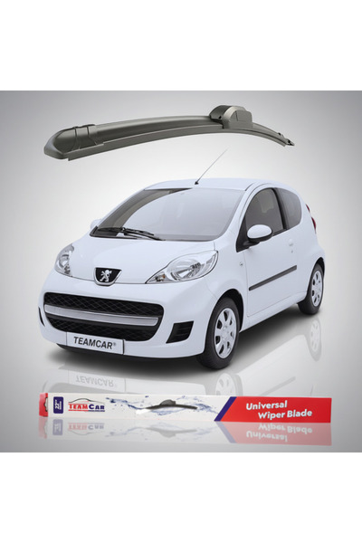 TEAMCAR Peugeot 107 3-door Facelift (2009–2012) Flat | Front – TeamCar®