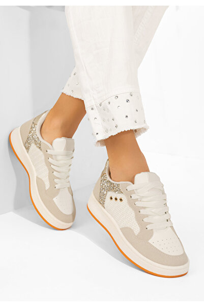 B T Shoes Γυναικεία αθλητικά παπούτσια Nerina μπεζ