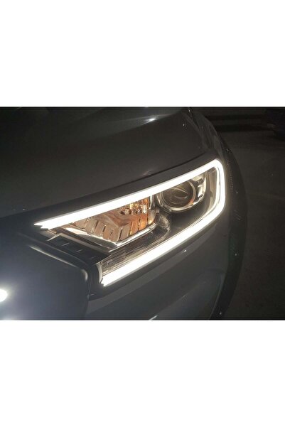 TEKNOCİTY Ford Ranger 2016-2022 T7 Ledli Far Çerçevesi TEK SOL