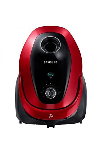 Samsung Bagged vacuum cleaner VC07M25E0WR, 2.5 l, 750 W, Telescopic tube, 2 i...