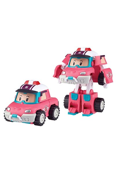 Genel Markalar POLI MRT-0657 Robocar Transforming Robot Figür Sandy