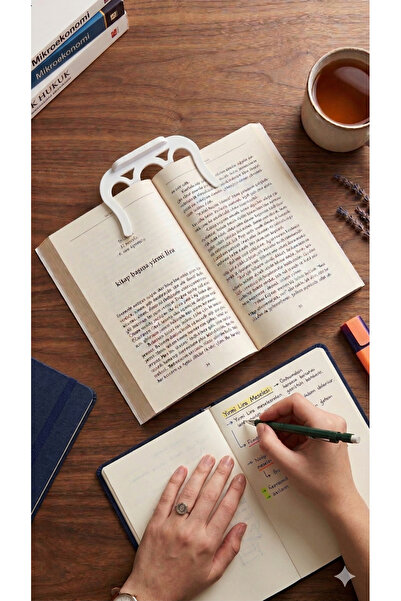 TAM Kitap Sayfa Sabitleme Aparatı – Kitap Tutucu | Pratik Kitap Sayfa Sabitle...