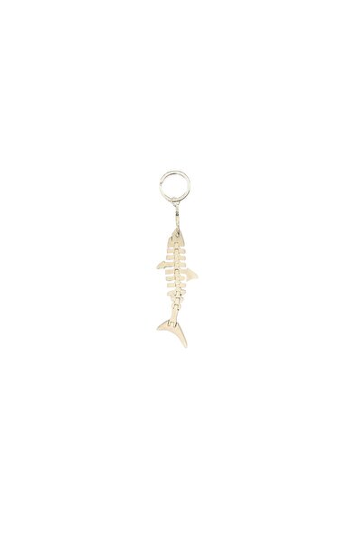 Klas Home Decor Spine Decorative Keychain White