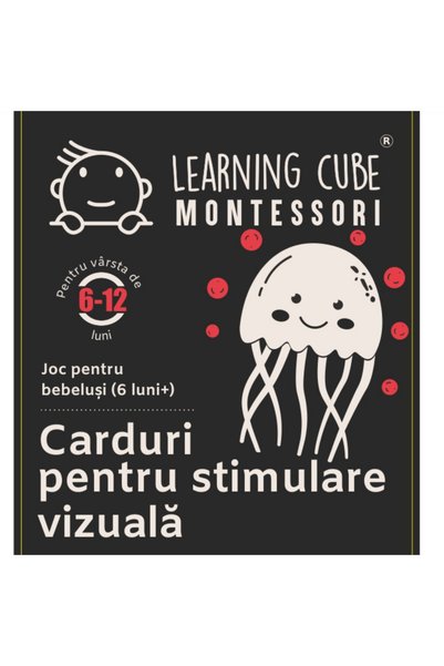 K-TOYZ Carduri pentru stimulare vizuala tricolore (6 -12 luni)