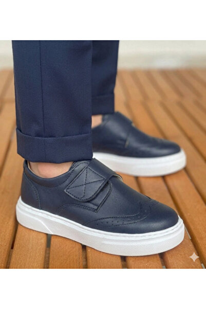 PATİK BEBE ERKEK ÇOCUK LACİVERT RENKLİ HAFİF VE ESNEK CASUAL KLASİK AYAKKABI