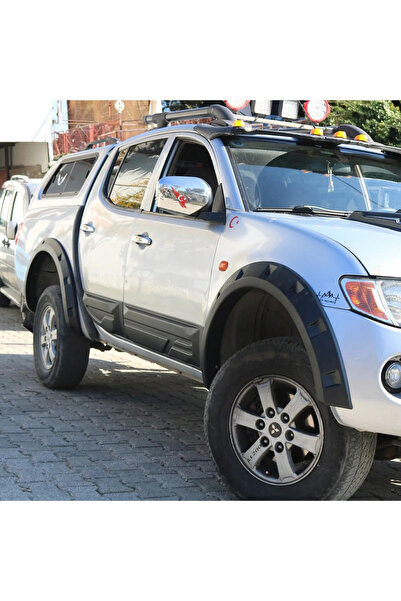 TEKNOCİTY Mitsubishi L200 2007 - 2015 Arası Çamurluk Üstü Dodik 4 Parça İTHAL