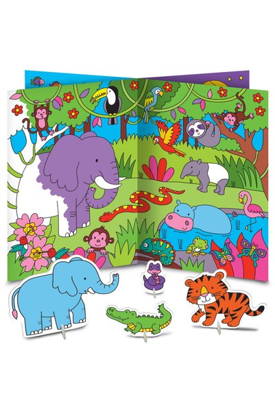 Galt My 3D coloring book