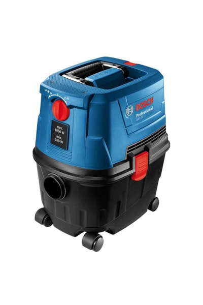 Bosch GAS 15 - Wet-dry vacuum cleaner, 1100 W, 270 mbar, 15 l, blowing functi...