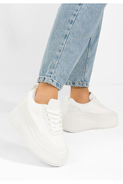 B T Shoes Αθλητικά παπούτσια με πλατφόρμα Tamylsa λευκά