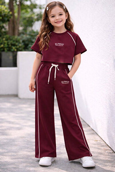 SANTRALBEBE Κοριτσίστικο Σετ Φόρμας με Ρίγες από Μαλακό Ύφασμα