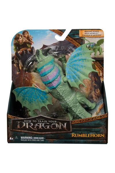 Spin Master Games Cum să-ți dresezi dragonul – Figurina Rumblehorn bazată pe ...
