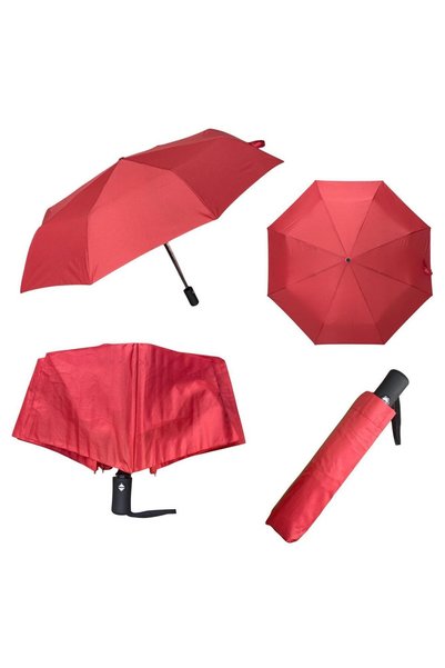 ELEVEN MARKETS Umbrelă de damă colorată, complet automată, rezistentă la vânt