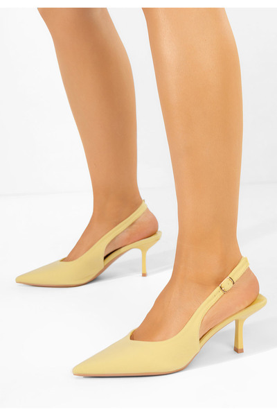 B T Shoes Γόβες slingback Carisima Κιντρινο