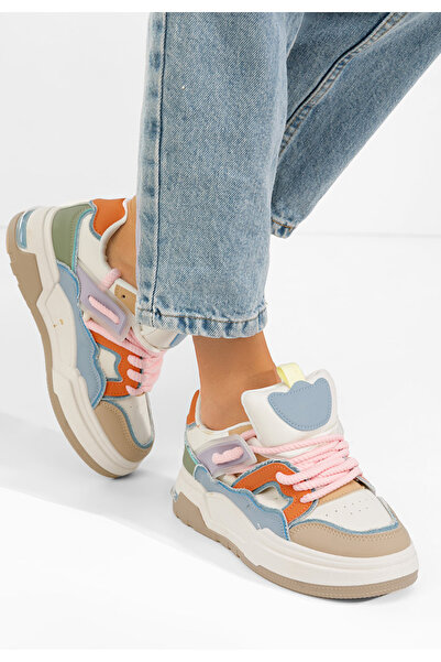 B T Shoes Sneakers cu platformă Cinzela multicolori