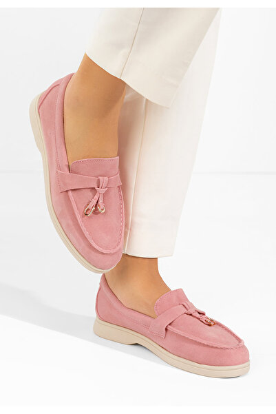 B T Shoes Γυναικεία μοκασίνια Ορτάνσα ροζ