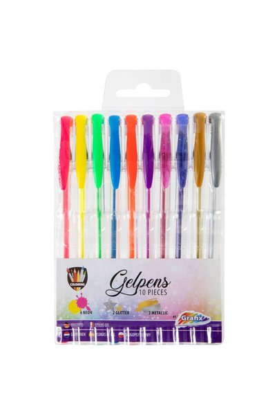 GRAFİX Set of 10 gel pens