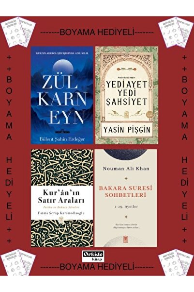 Timaş Yayınları Boyamalı Zülkarneyn Adil Kral Yedi Ayet Yedi Şahsiyet Kuranın...