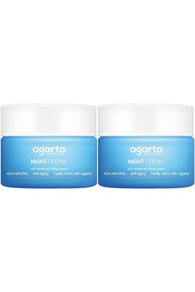 Agarta Natural Anti-Aging Anti-Age Night Cream Water Based 50ml (Wrinkle/Firm...