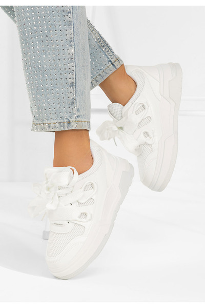 B T Shoes Γυναικεία αθλητικά παπούτσια Amelora λευκά