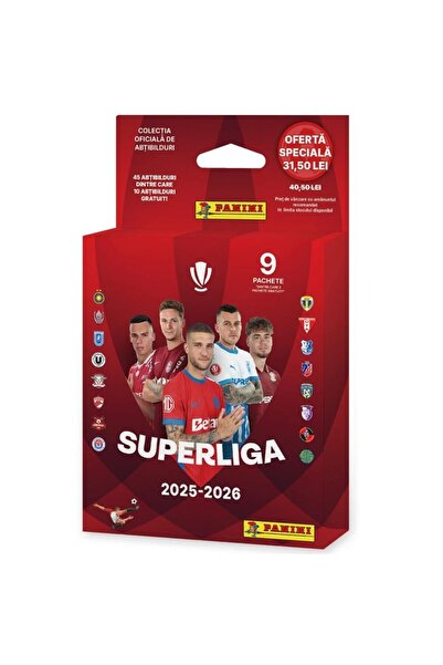 Panini Balíček kariet - Rumunská Superliga 2025 - 2026