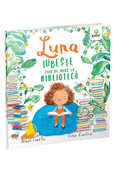 Editura Gama Η Λούνα λατρεύει την Ημέρα Βιβλιοθήκης