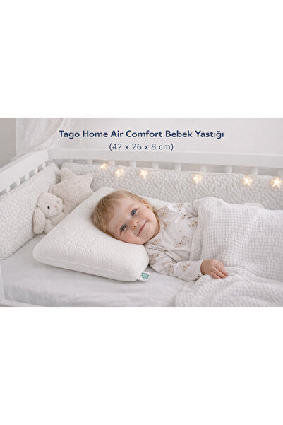 Air Comfort Orthopedic Visco Baby Pillow (42x26x8 cm)