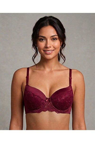 irem içgiyim Women's Wireless Lace Bra