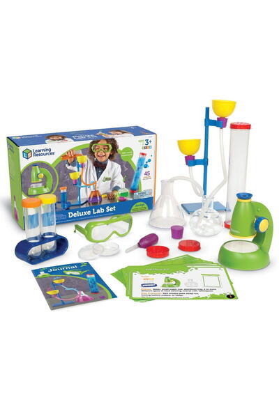 Learning Resources Set De Stiinta Primar Deluxe Cu Microscop