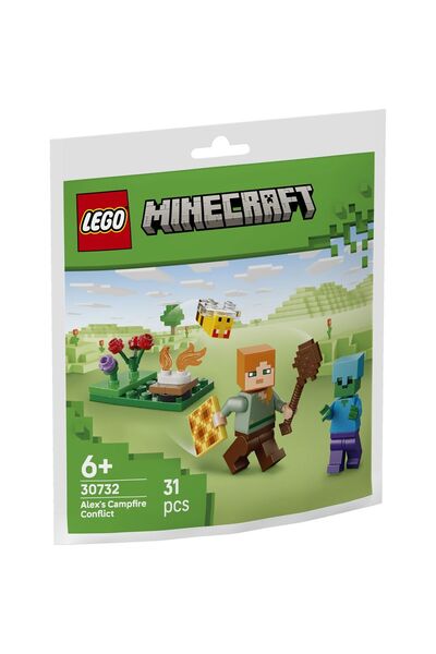 LEGO Μάινκραφτ: Η Σύγκρουση στην Ταράτσα του Άλεξ 30732