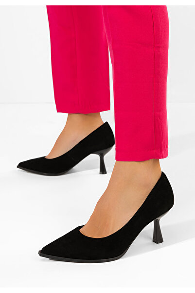 B T Shoes Δερμάτινα παπούτσια Danetta V2 μαύρα