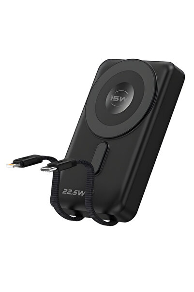 XİRA 20.000 mAh Manyetik Powerbank – 15W Kablosuz & 22.5W Hızlı Şarj (Type-C ...