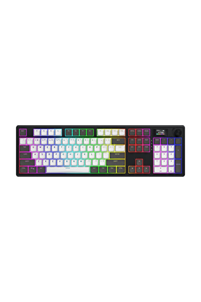 HATOR Tastatură mecanică wireless Skyfall 100 Pro, Silențioasă Liniară, 2.4G/...