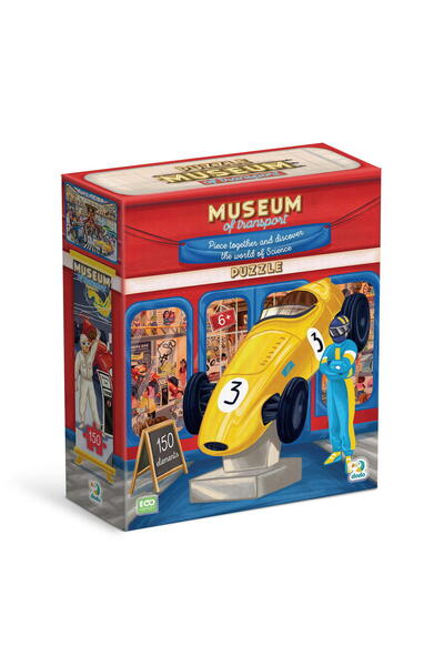 Dodo Puzzle - Muzeul Transporturilor (150 Piese)