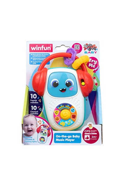 WINFUN Player muzical portabil pentru bebeluși 3M+
