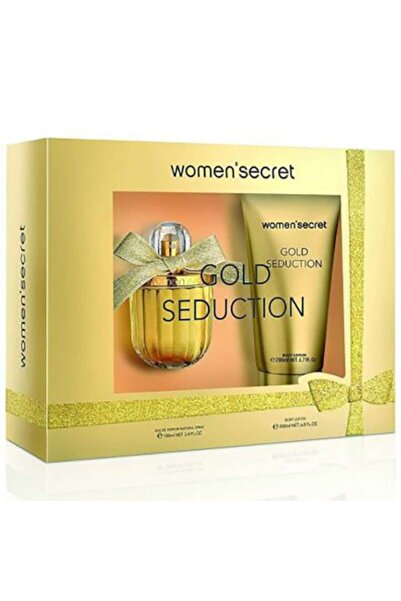 Women's Secret Golden Seduction Eau De Parfum 100Ml + Body Lotion 200Ml