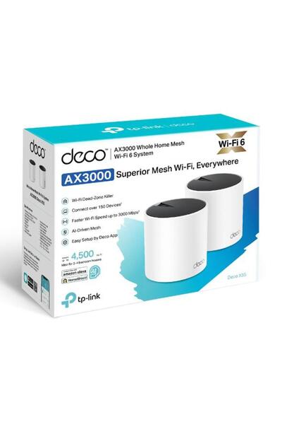 TP-LINK Kit Ax3000 Mesh Wifi 6 2Pk X55