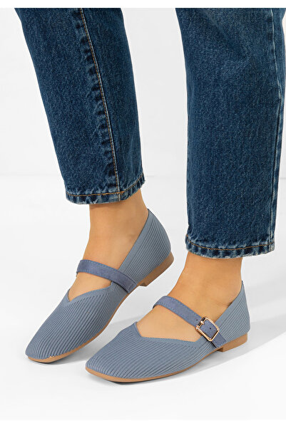 B T Shoes Γυναικείες μπαλαρίνες Gabriella μπλε