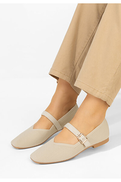 B T Shoes Γυναικείες μπαλαρίνες Gabriella μπεζ