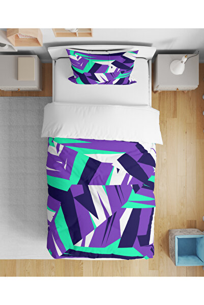 Home Ριγέ γεωμετρικά αφηρημένα σχέδια με τρισδιάστατη ψηφιακή εκτύπωση Σετ κλ...